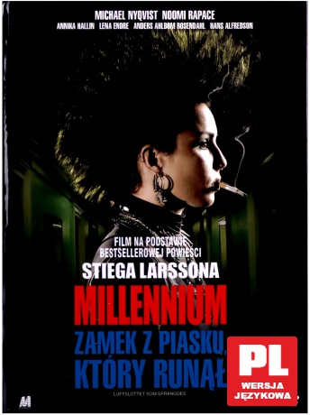 Millennium: Zamek z piasku, który runął (booklet) [DVD]