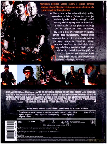 Niezniszczalni 2 (booklet) [DVD]