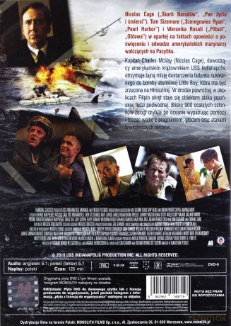 Ostatnia Misja USS Indianapolis [DVD]