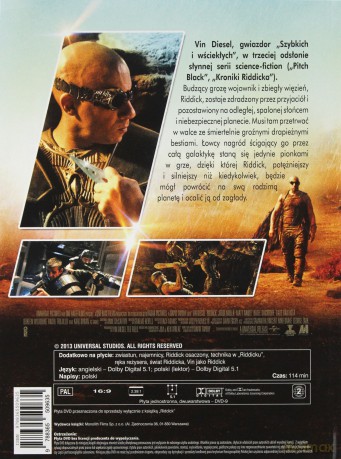 Riddick (booklet) [DVD]