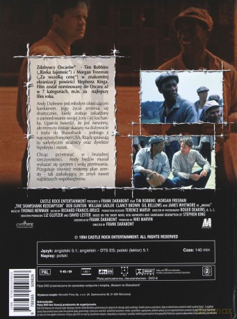 Skazani Na Shawshank (booklet) [DVD]