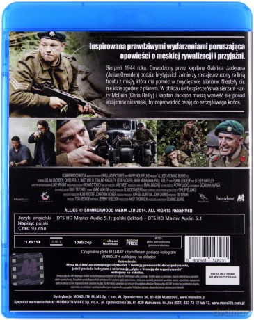 Sojusznicy [Blu-Ray]