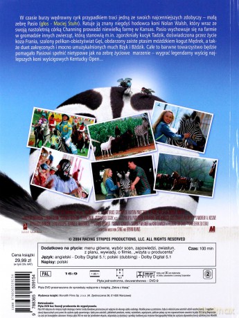 Zebra z klasą (booklet) [DVD]