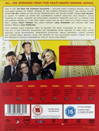 30 Rock Complete Season 1-7 [20DVD]