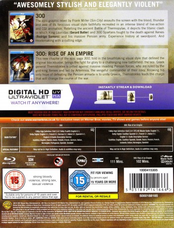 300 / 300 Rise Of An Empire [2xBlu-Ray]