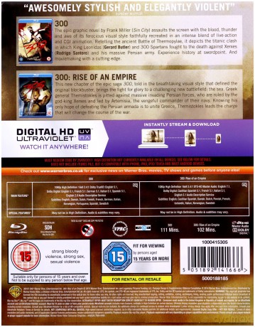 300 / 300 Rise Of An Empire [2xBlu-Ray]