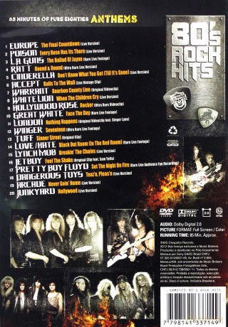 80s ROCK HITS [DVD]