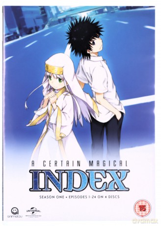 A Certain Magical Index Complete Season 1 Collection (Episodes 1-24) [DVD]