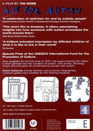 A Is For Autism [DVD]