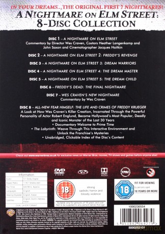 A Nightmare On Elm Street Collection [8DVD]