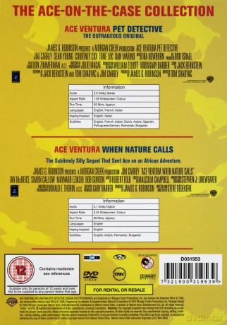 Ace Ventura Pet Detective When Nature [2DVD]