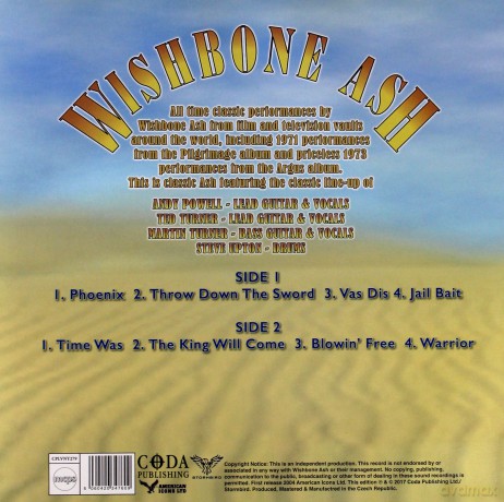 Wishbone Ash: Across The Airwaves - Sand Coloured Vinyl [Winyl]