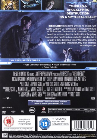 Alien: Covenant [DVD]