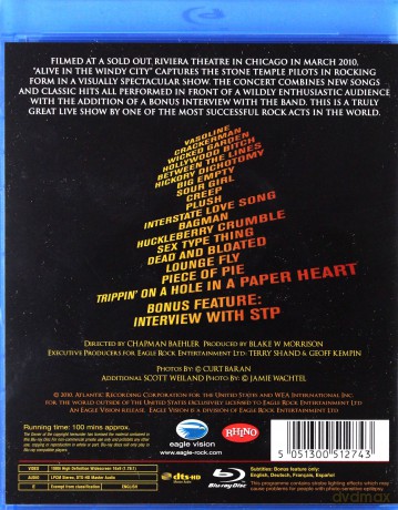 Stone Temple: Alive In The Windy City [Blu-Ray]