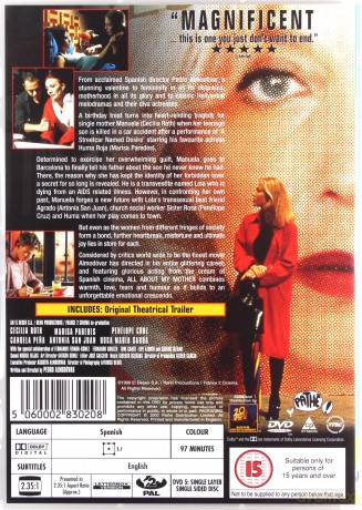All About My Mother [DVD]