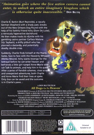 All Dogs Go To Heaven [DVD]