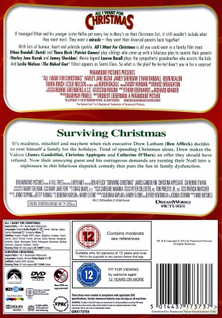 All I Want For Christmas / Surviving Christmas (Spisek w Boże Narodzenie / Przetrwać świąta) [2DVD]