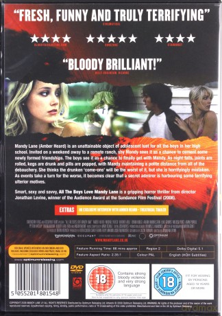 All The Boys Love Mandy Lane [DVD]