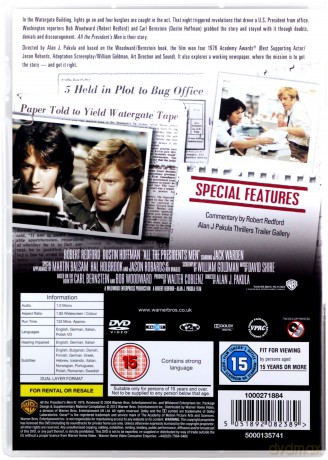 Wszyscy ludzie prezydenta [DVD]