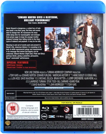 American History X [Blu-Ray]