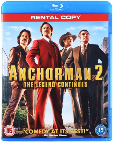 Anchorman 2 The Legend Continues [Blu-Ray]