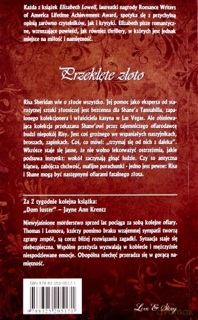 Thriller Romantyczny 08: Przeklęte złoto - Elizabeth Lowell [książka]