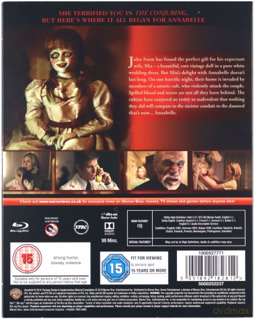 Annabelle [Blu-Ray]