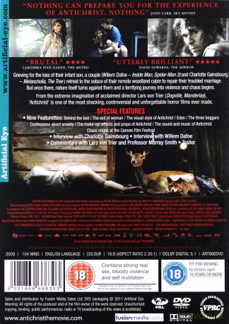 Antichrist Lars Von Trier [DVD]