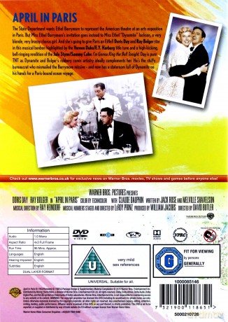 April In Paris [DVD]