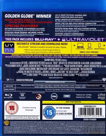 Argo [Blu-Ray]