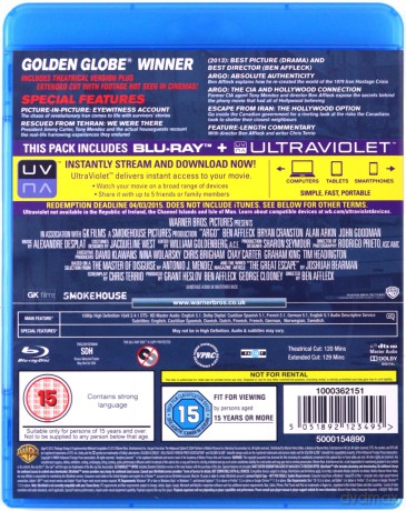 Argo [Blu-Ray]