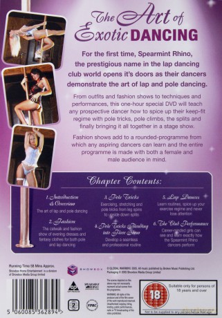 Art Of Exotic Dancing [DVD]