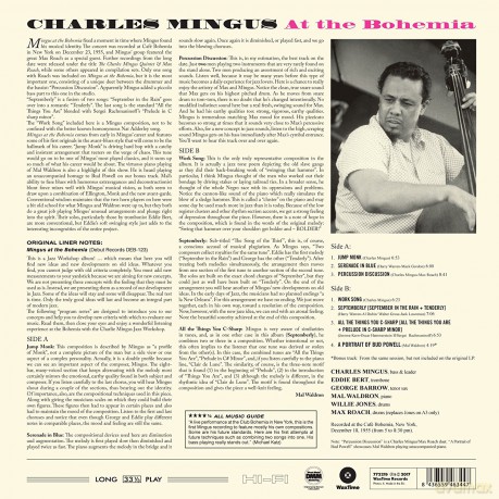 Charles Mingus: At The Bohemia + 1 Bonus Track! [Winyl]