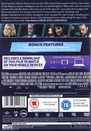 Atomic Blonde [DVD]
