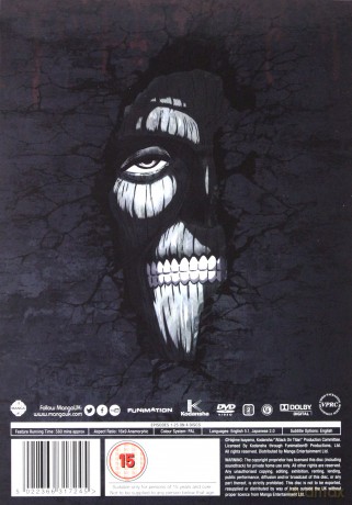 Attack On Titan: Complete Season One Collection [4DVD]