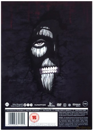 Attack On Titan: Complete Season One Collection [4DVD]