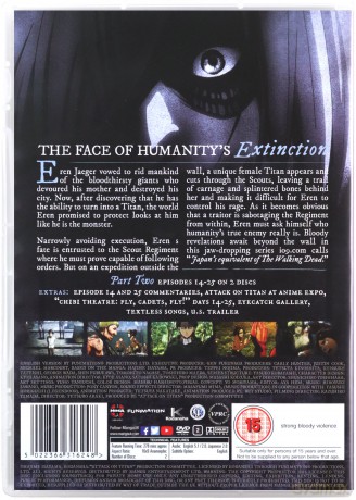 Attack On Titan: Complete Season One Collection [4DVD]