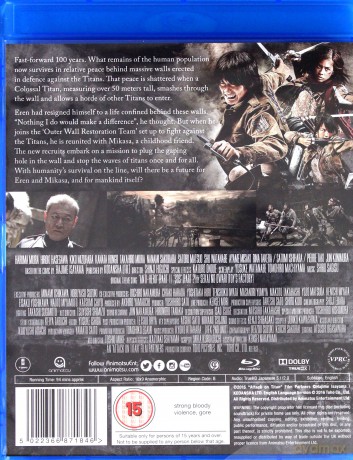 Attack On Titan: Part 1 [Blu-Ray]