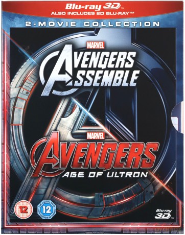 Avengers 1-2 Doublepack 3D (Avengers / Avengers: Czas Ultrona) [2xBlu-Ray 3D]+[2xBlu-Ray]