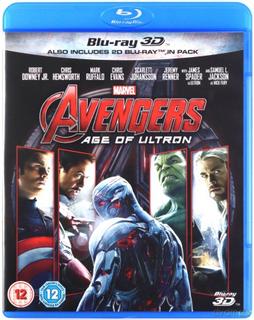 Avengers Age Of Ultron [Blu-Ray 3D]+[Blu-Ray]