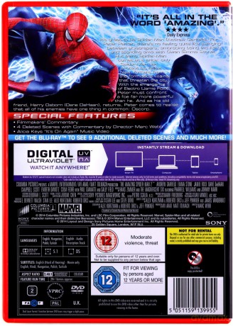 Niesamowity Spider-Man 2 [DVD]