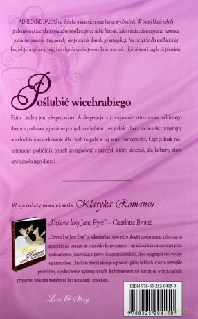 Romans historyczny 04: Poślubić wicehrabiego - Adrienne Basso [książka]