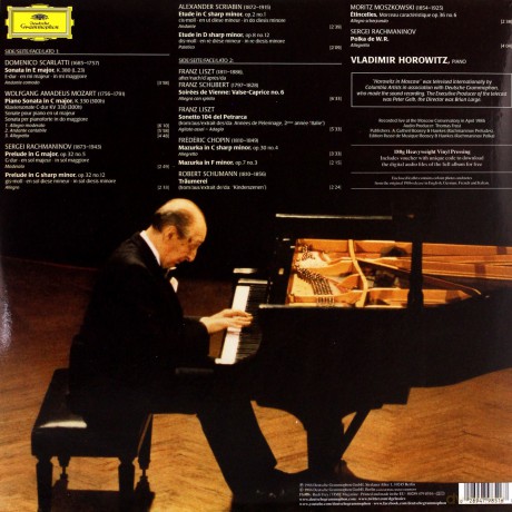Vladimir Horowitz: Horowitz In Moscow [Winyl]