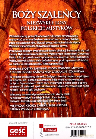 Boży szaleńcy. Niezwykłe losy Polskich mistyków - Wincenty Łaszewski [KSIĄŻKA]