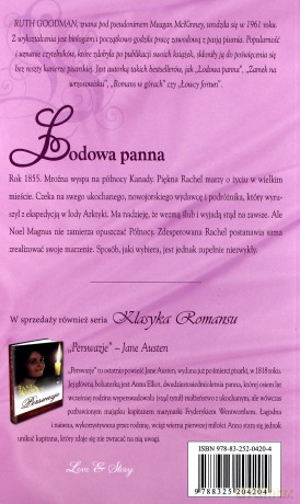 Romans historyczny 09: Lodowa panna - Meagan McKinney [książka]