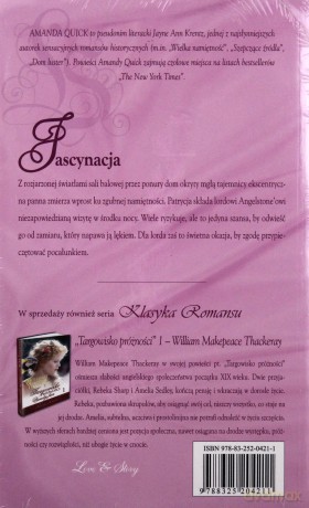 Romans historyczny 10: Fascynacja - Amanda Quick [książka]