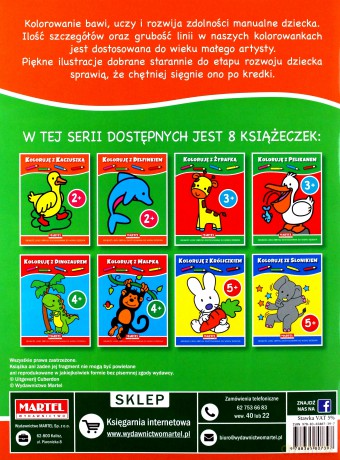 Koloruję z delfinkiem [KSIĄŻKA]