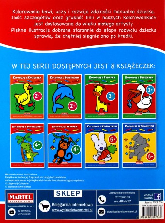 Koloruję z dinozaurem [KSIĄŻKA]