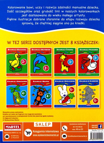 Koloruję z króliczkiem [KSIĄŻKA]