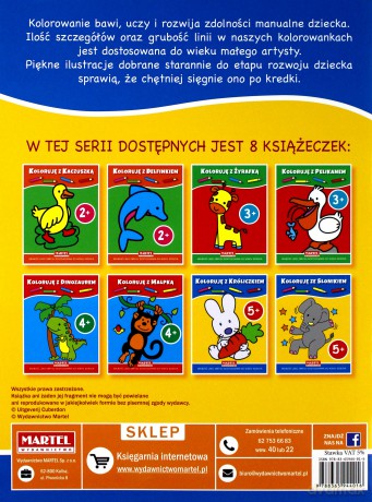 Koloruję ze słonikiem [KSIĄŻKA]